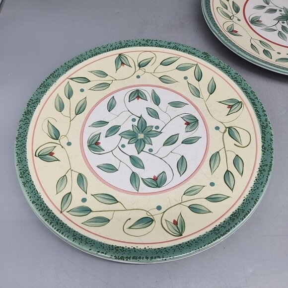 Pfaltzgraff GARDEN DISTRICT Salad Plates Set Of 2 9.75" - Picture 2 of 4